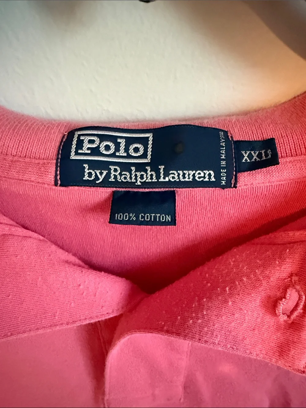 Polo by Ralph Lauren Bright Pink Polo Shirt